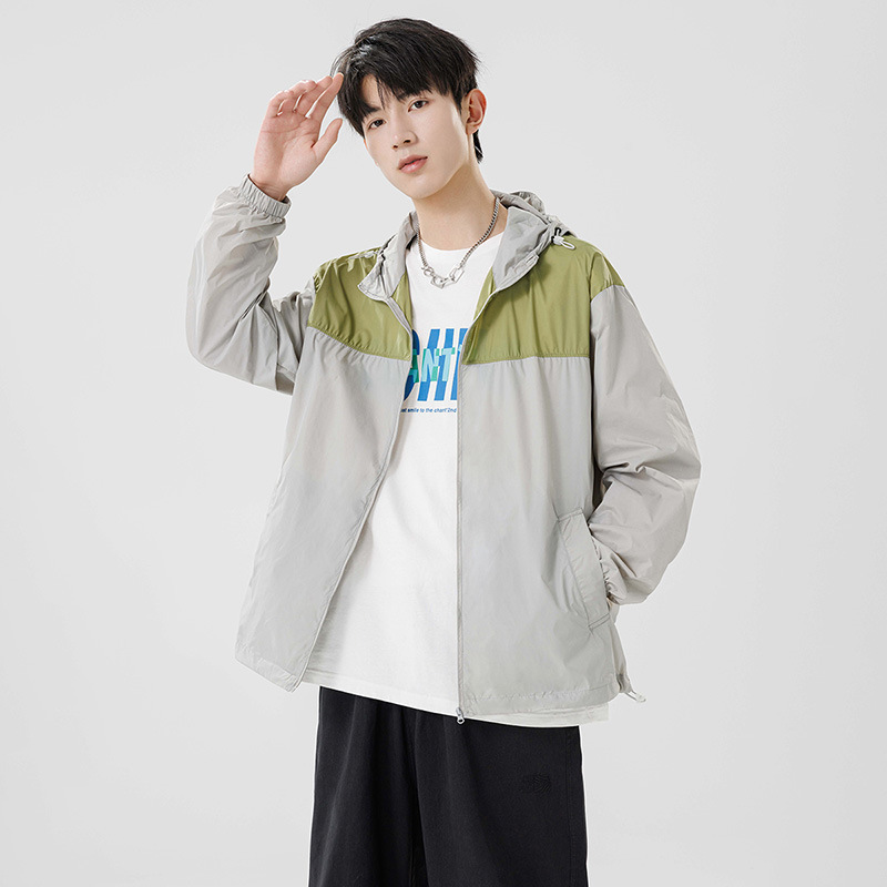 Ropa de protección solar de deporte al aire libre ropa de piel UV UPF50 + abrigo de verano