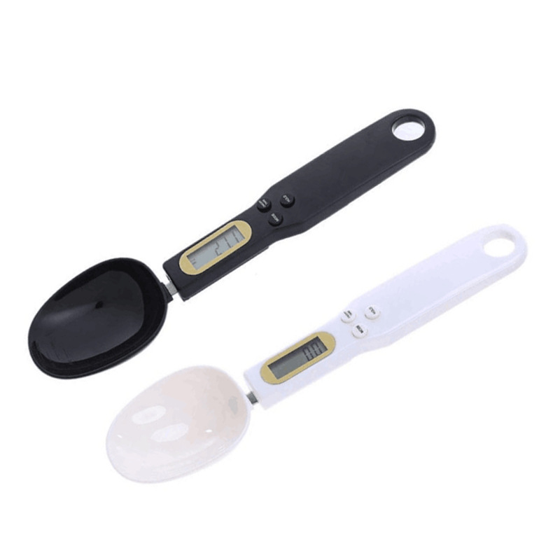 Escala electrónica de alta precisión cuchara doméstica cuchara pesada cocina portátil condimento gramo escala bebés suplemento 0.1g