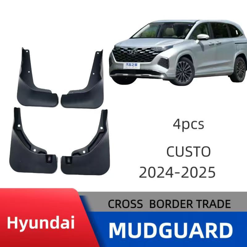 Guardabarros Aptos para Hyundai Custo 2024, Comercio Exterior Transfronterizo, Guardabarros Delanteros y Traseros para Automóviles. image 1