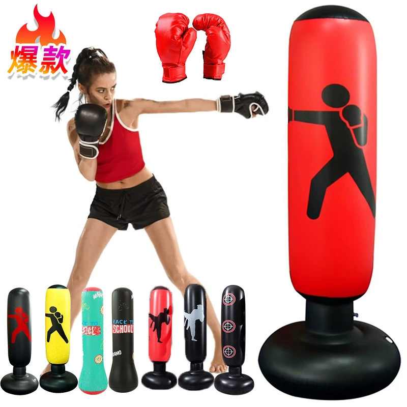 Домашний утолщенный цифровой мишень вертикальный тумблер детский фитнес-бой