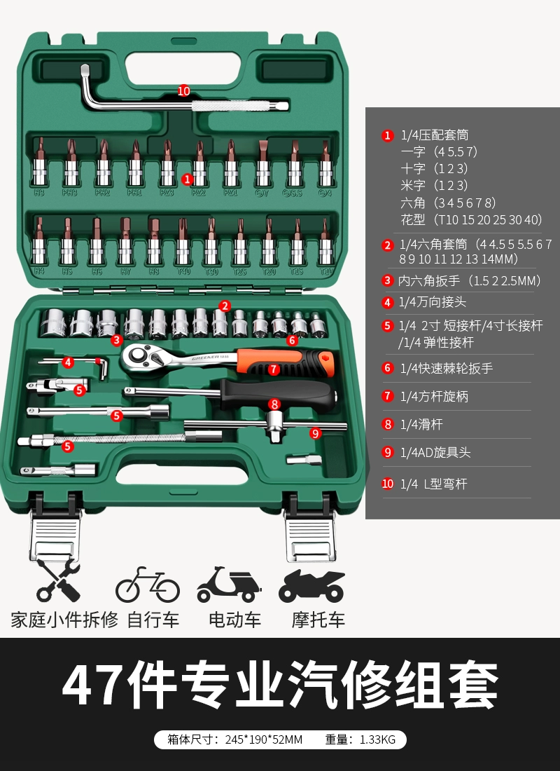 Набор инструментов, универсальный гаечный ключ для ремонта