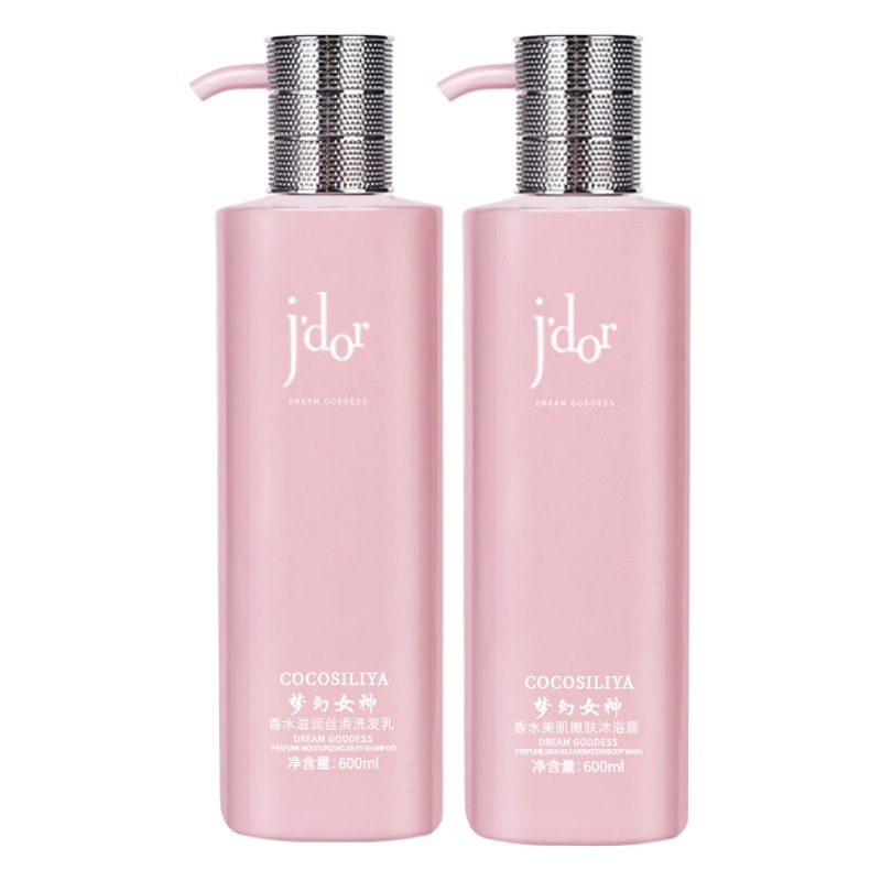 Suministro directo de fábrica Dor Shidan sueño diosa perfume sabor Champú gel de ducha de las mujeres fragancia duradera Fragancia ligera image 1