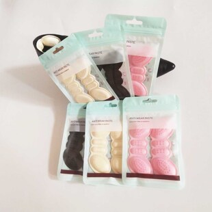 Factory direct butterfly dispensing non-slip butterfly heel stickers wholesale do not fall off thick anti-wear high heels half size pad