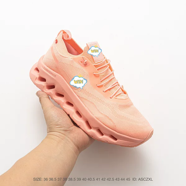 On sports running shoes, LOEWE, a brand with a classic, sophisticated style, featuring a round toe, drawstring closure, and a low-top design, perfect for casual everyday wear