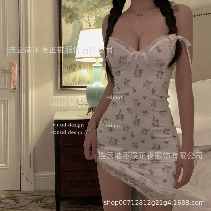 Not Accidental Night Sexy Sexy Intimates Pure Desire Uniform Pajamas White Suspender Floral Nightgown Lace Free Clothes Not Accidental Night Sexy Sexy Intimates Pure Desire Uniform Pajamas White Suspender Floral Nightgown Lace Free Clothes