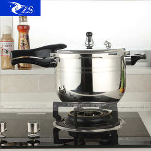 304 Thickeneded Stainless Steel Pressure Cooker Household Gas Open Flame Induction Cooker Universal Pressure Cooker Gas Stove Universal Model