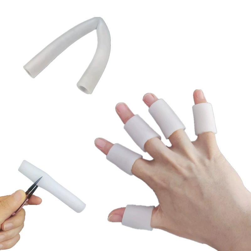 Новый стиль длиной 24 см свободно обрезать силиконовый защитный чехол для пальцев пальцев
