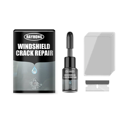 windshield crack repair car windshield repair adhesive liquid glass crack liquid (Auto glass repair liquid) - 20ml-set