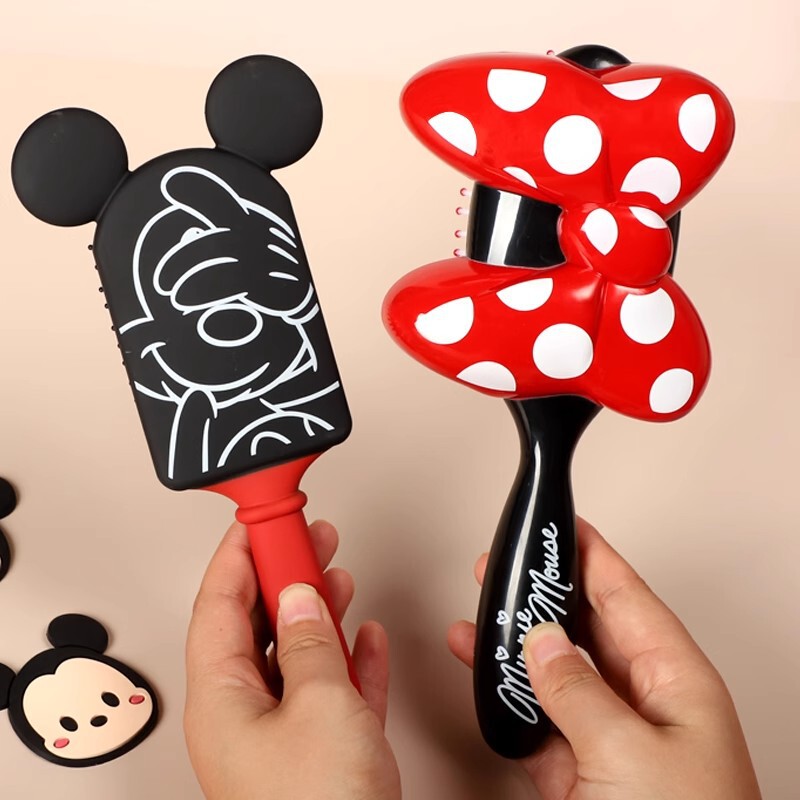 ミッキーエアクッションコームかわいい子供用コームマッサージコーム女の子ポータブルヘアスムージングコーム漫画エアバッグコーム在庫あり|undefined