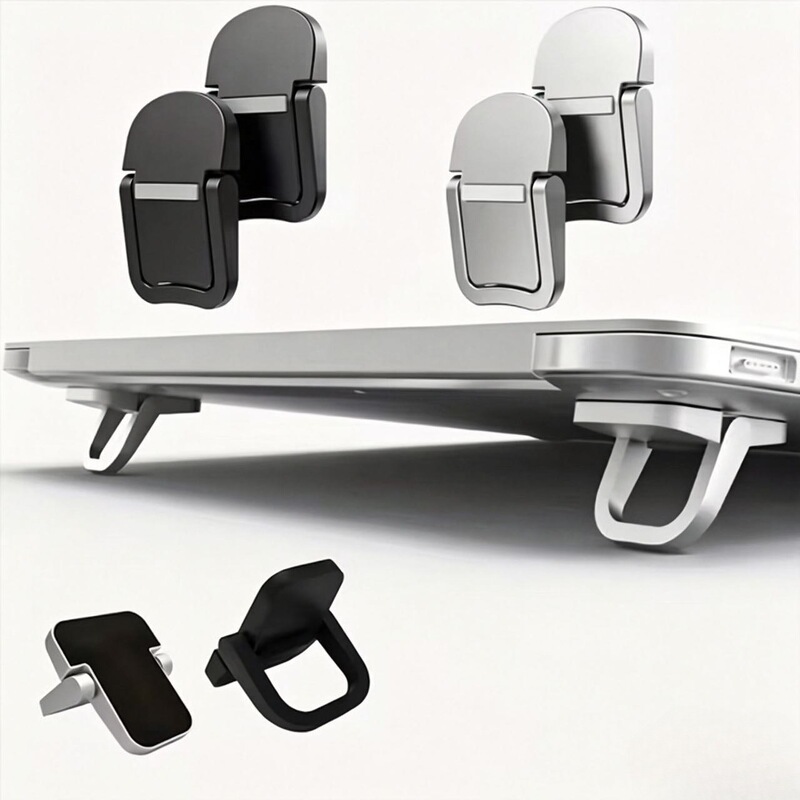 Cross-Border Laptop Stand, Invisible Portable Adhesive Bracket, Mini Height-Increasing Floating 3D Stand Cross-Border Laptop Stand, Invisible Portable Adhesive Bracket, Mini Height-Increasing Floating 3D Stand