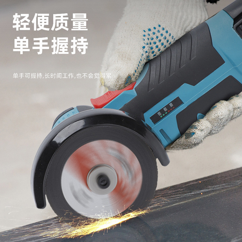 迷你切割机3寸角磨机抛光打磨器12V家用手持美缝机小无刷型切割机