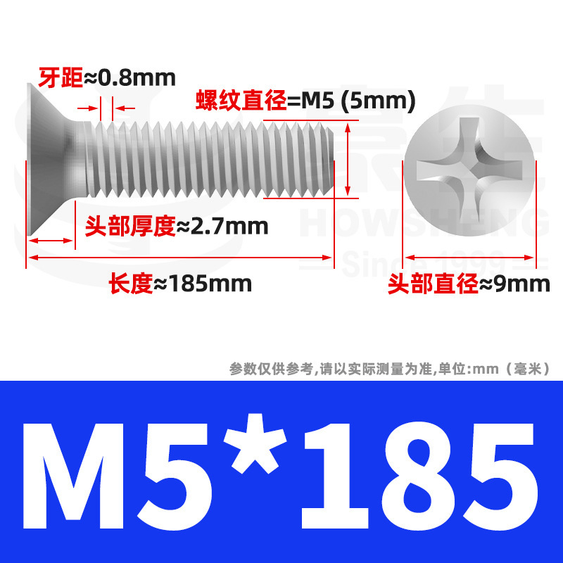 304ステンレスネジのネジの十字溝の平頭のネジのKMの機械の糸の小さいネジのm 2m 3m 4m 5m 6|undefined