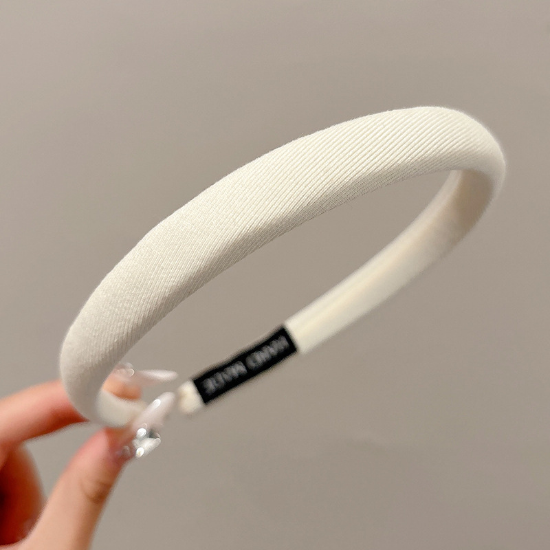 Brazo de cabello negro plegado para mujeres retro francés alto cráneo de borde ancho brazo de cabello de compresión para el cabello Bundle para el cabello fuera de la guarnición universal image 42