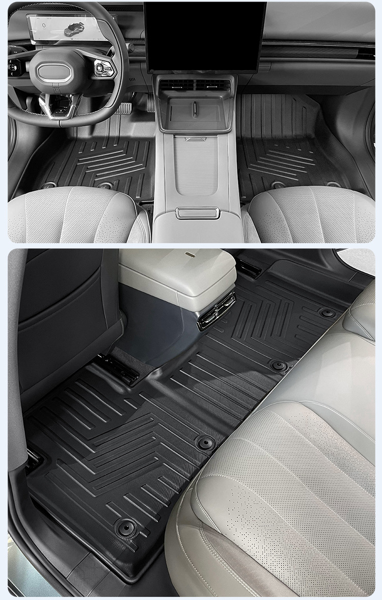 Suitable for 24 Models of Lynk & Co 07Em-P Car-Specific Floor Mats and 26 Models of Lynk & Co 07Gt Floor Mats, Tpe Trunk Mat
