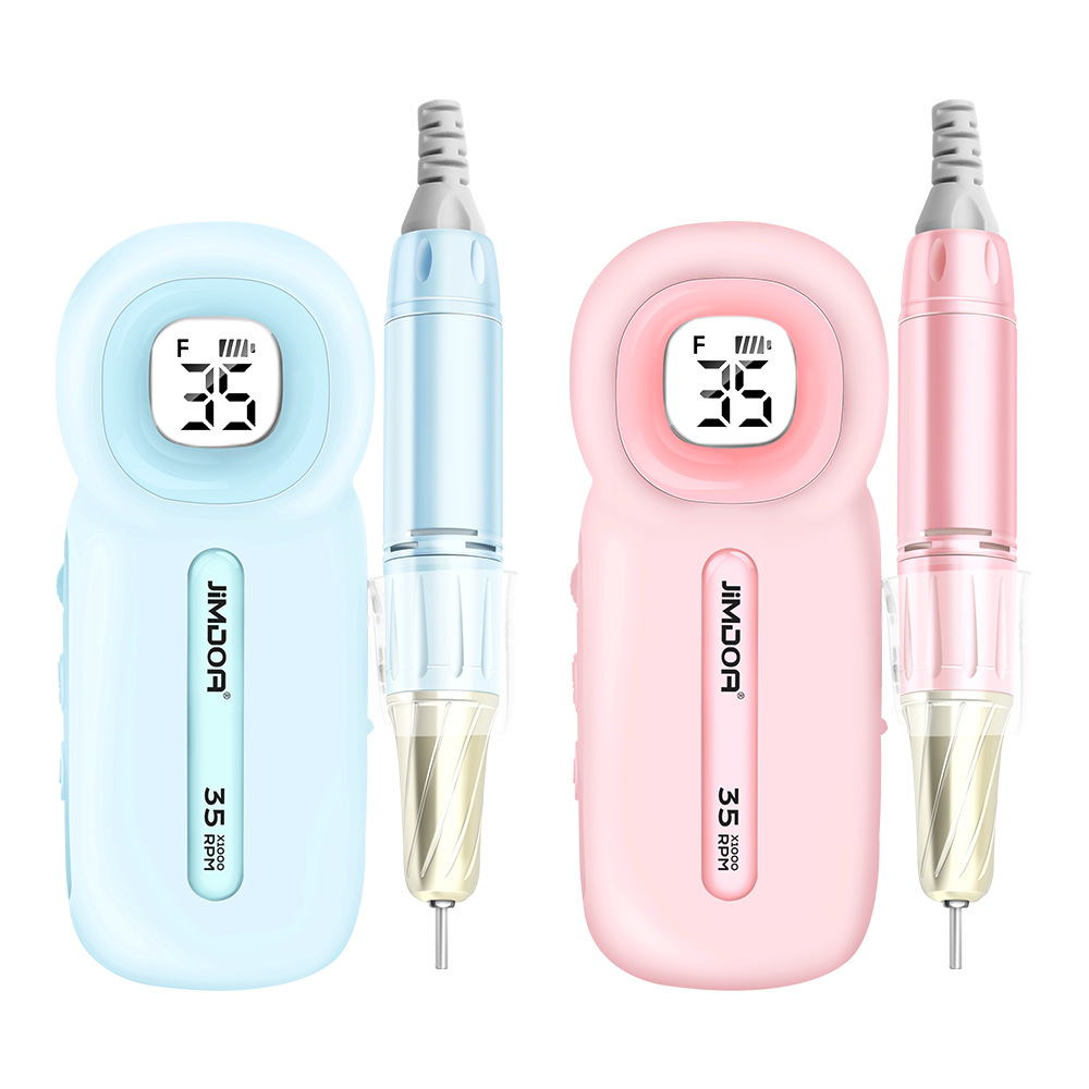 JIMDOA personalizado transfronterizo mini manejable amolador de uñas cepillo de carbono doméstico batería de gran capacidad especial