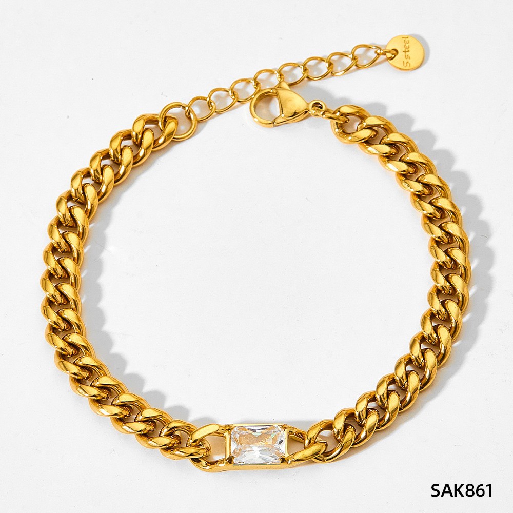 Fashion Round Heart Shape Butterfly Titanium Steel Inlay Rhinestones Earrings Necklace