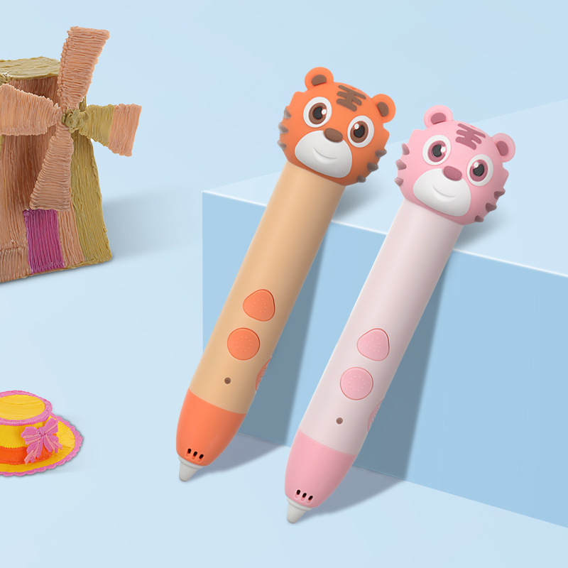 Suministro directo de fábrica de los niños de baja temperatura de impresión 3D pluma de los niños 3D cepillo de graffiti pluma 3D regalo de los niños 3D pluma 3D