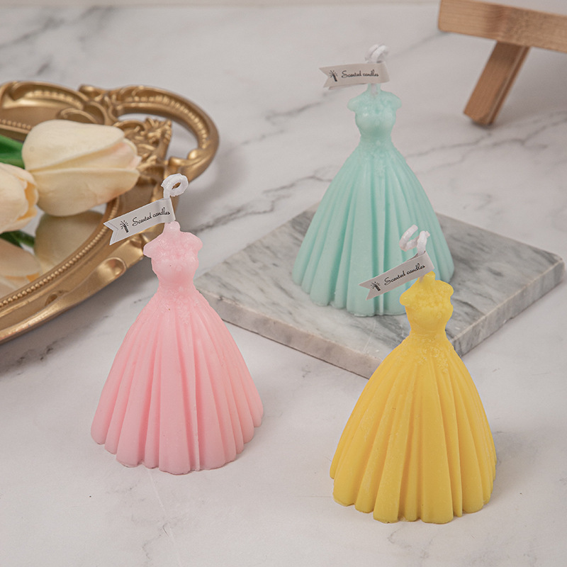 Aromatherapie-Geschenkset, kreatives Heimdekor-Set, Fotoshooting, grenzüberschreitendes Kleid, Kerze, Hochzeitszeremonie_voghion.com