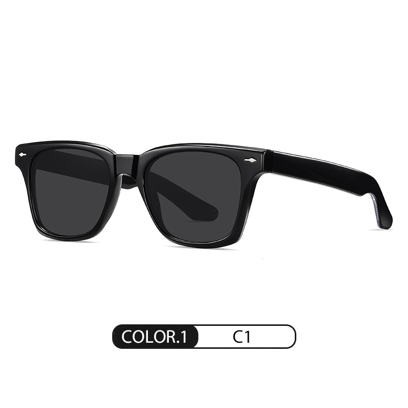 En stock al por mayor de la placa de gafas de sol S31109 europeo y americano venta caliente gafas de sol clásicas puede ser equipado con la miopía anti-azul gafas de luz