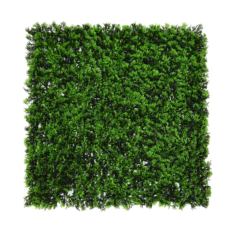 跨境热卖仿真植物墙造景装饰假花墙尤加利米兰装饰植物绿叶背景墙|undefined