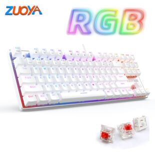 ZUOYA��X76�Α�Cе�I�PRGB����USB�о�87�Iȫ�I�o�_�����I�P