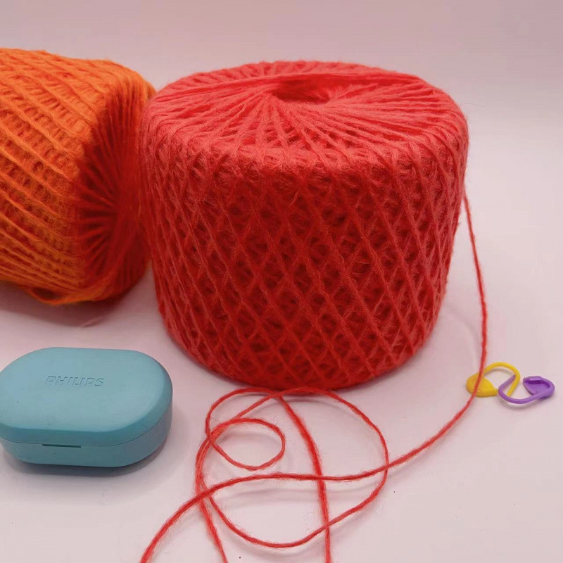 모헤어 라이트 레드