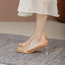 2026�ļ��羳���Q͸��ˮ��������ЬŮpvc��a40-44�Ӽ��⴩ŮЬ
