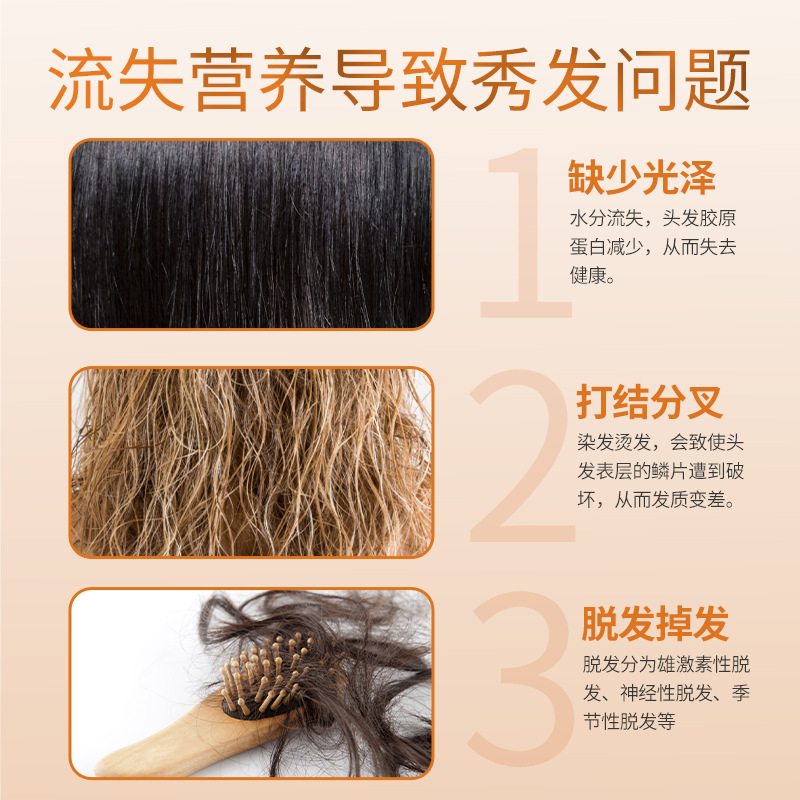 Hair Repair Mask and Conditioner for Permed Hair 4