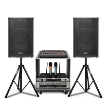 单15寸无源音响发烧友酒吧KTV婚庆演出大功率音箱套装垒德株