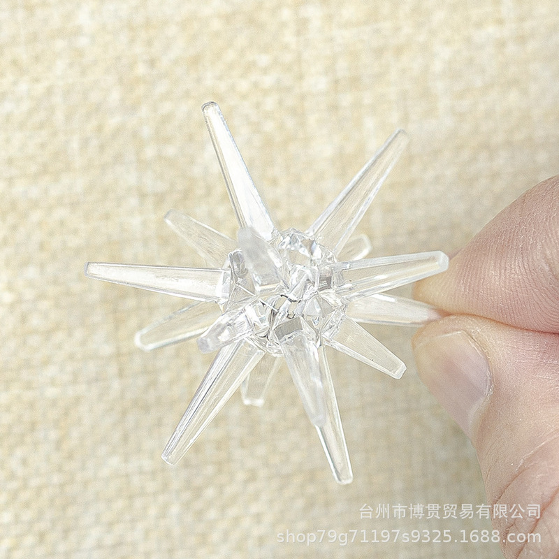 ウニ五芒星LEDストリングライト工芸品室内装飾プラスチックペンダントランタンアクセサリーシミュレーション|undefined