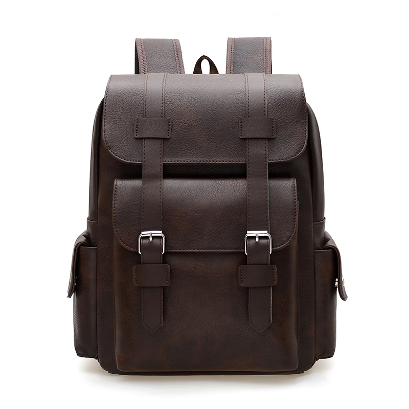 Mochila urbana simple, elegante, viaje de negocios, ligera, gran capacidad, cómoda, respirable, impermeable, mochila de hombre.