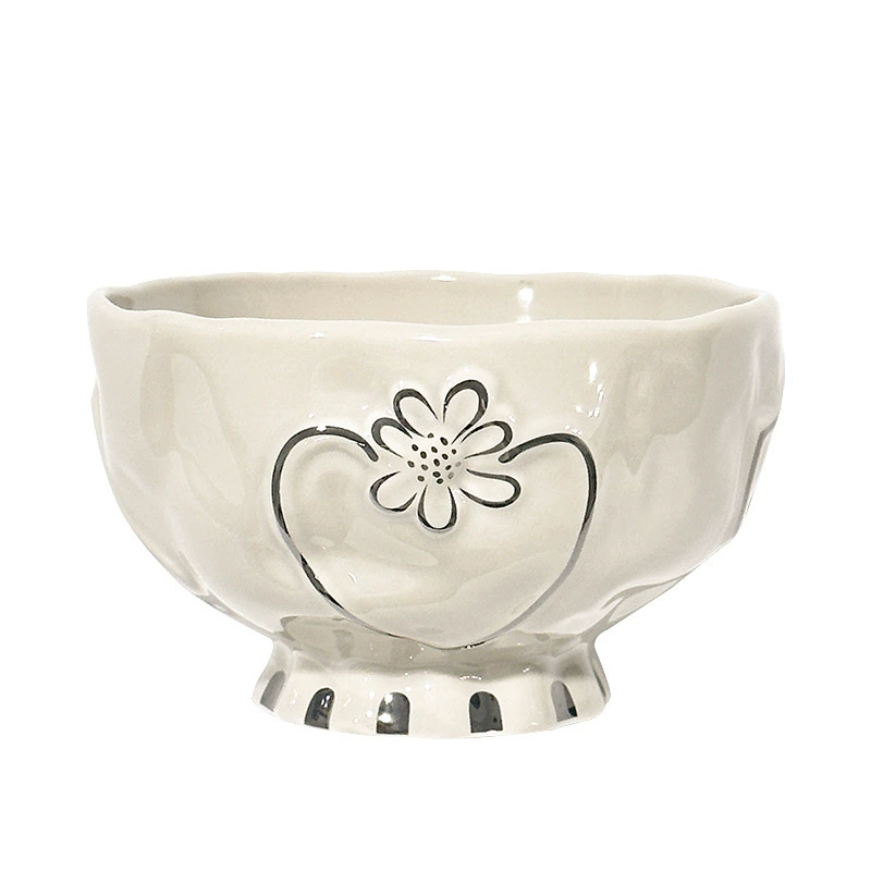 Красивая рисовая миска для личного использования. Новая высококачественная десертная миска для завтрака на одного человека, 2024 год.