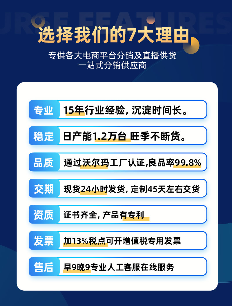 选择我们7大理由