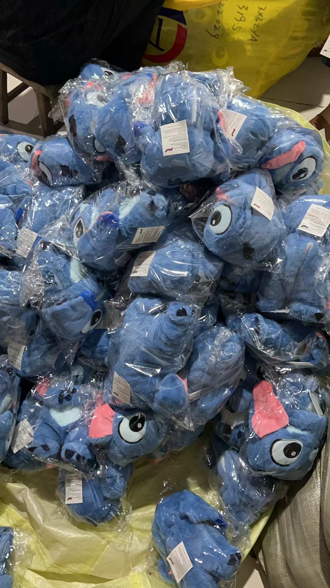 Single button four-speed stitch blue