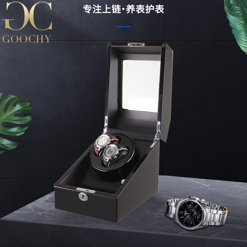 High-End Wooden Watch Winder in Stock, Automatic Winding Watch Box, Mechanical Watch Turner, Silent Motor Box
