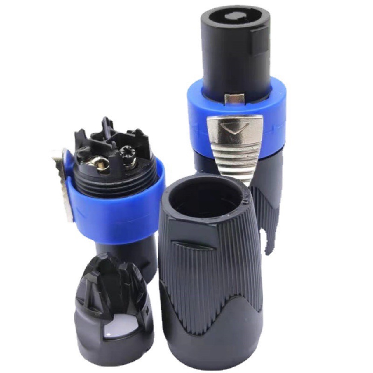 直供新款音响四芯音箱插头NL4FC专业音响线头 功放04 欧姆接头