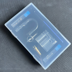 DIY 手組み立てアクリル透明絶縁ロック手動組み立て練習ロック工芸品装飾品