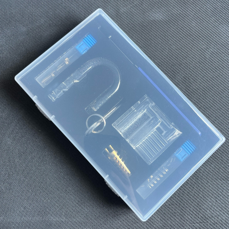 DIY 手組み立てアクリル透明絶縁ロック手動組み立て練習ロック工芸品装飾品|undefined
