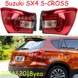 适用于铃木骁途S-Cross尾灯后杠灯SCross刹车灯车尾灯2014～2016