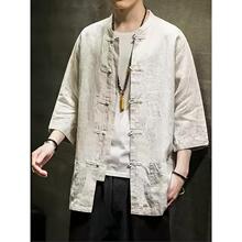 T 32929 Linen Retro Lay Buddhist Robe ���鸴�ž�ʿ���羳