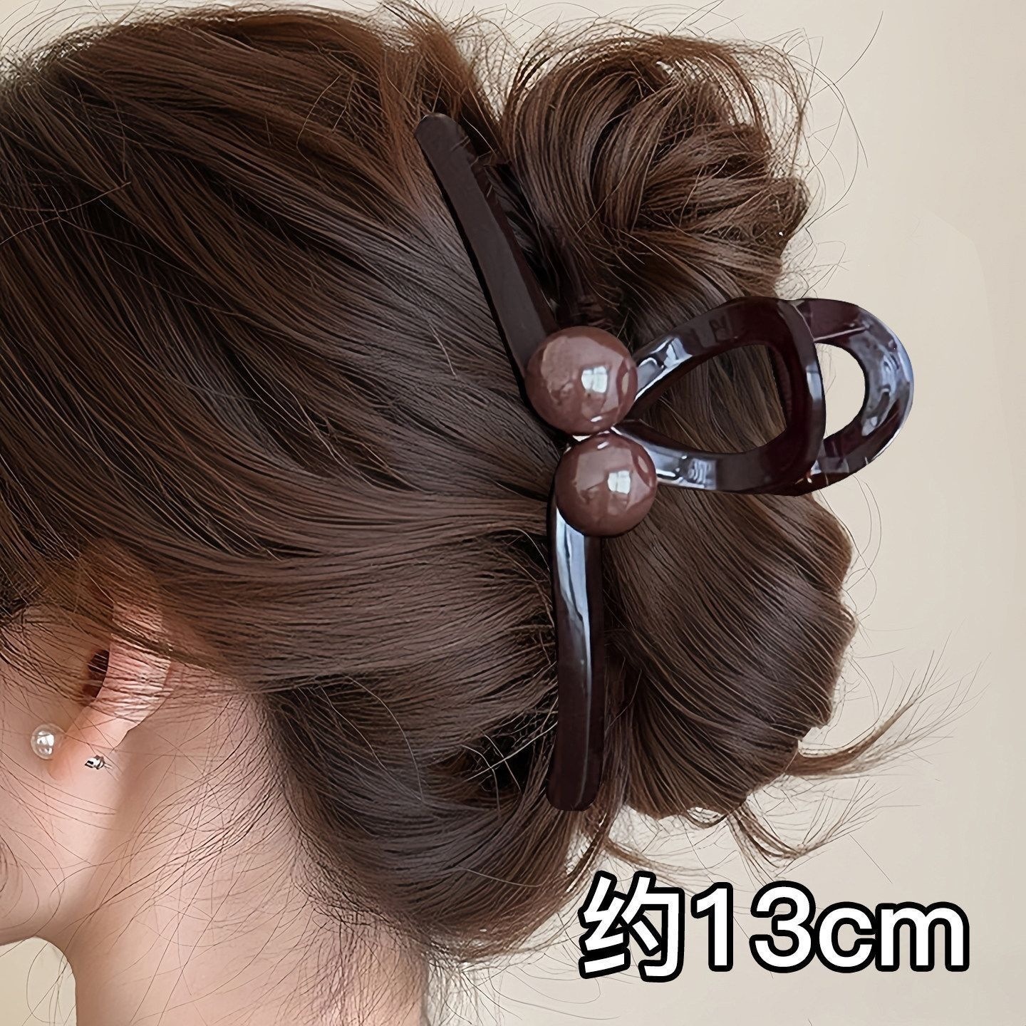2026 nuevo clip de cabello ondulado clip de cabello de tiburón grande clip de cabello de mujer detrás de la cabeza de alta sensación clip de cabello accesorios para el cabello