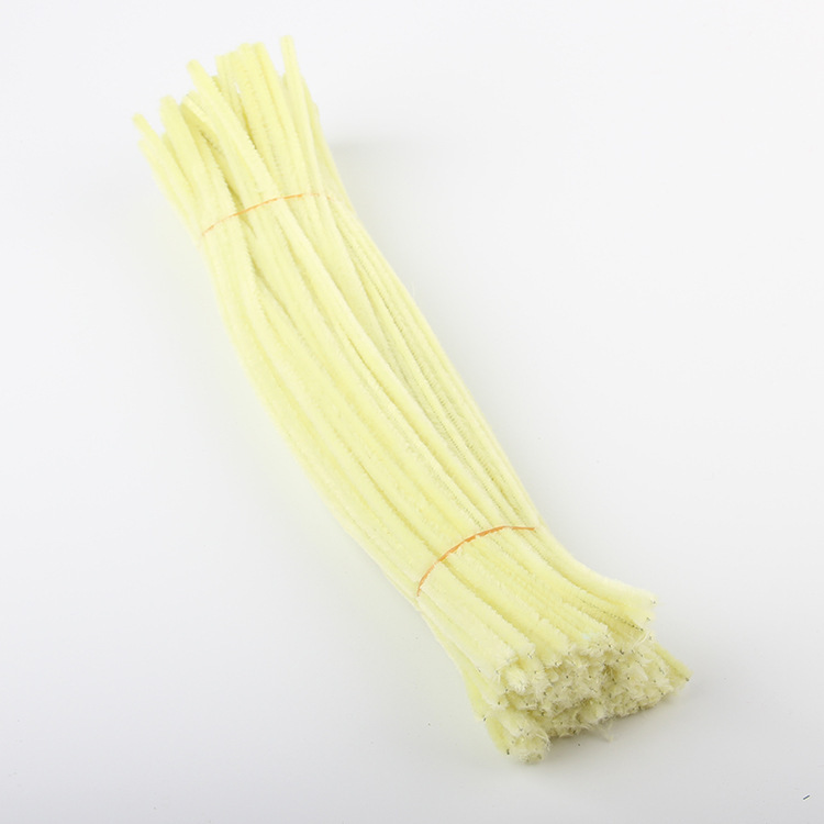 Hecho a mano DIY trenzado paquete de material cifrado ramo de lana Raíz de lana de la raya del color torcido palo de los niños hechos a mano juguetes creativos