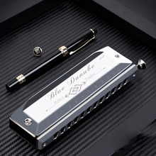 进口磷青铜音簧SW-64 56 48 16孔半音阶口琴新手演奏入门初学