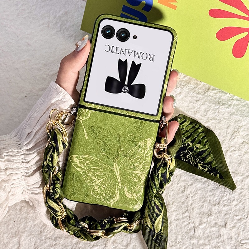 Suitable for Motorola Razr60 Women's Mobile Phone Case Accessible Luxury Fashion 60Ultra Satchel Foldableing Screen Protective Cover Suitable for Motorola Razr60 Women's Mobile Phone Case Accessible Luxury Fashion 60Ultra Satchel Foldableing Screen Protective Cover