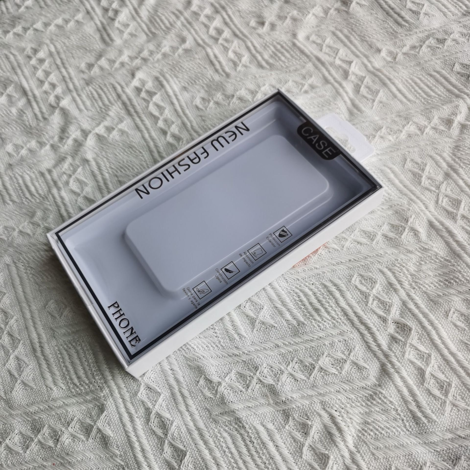 흰색 하단 상자