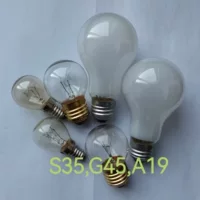 Лампа с вольфрамовой нитью S35G45A19E14SE26E27 для люстры, настольной лампы, зеркала, экологически чистая, прямые поставки с завода