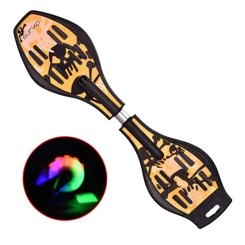 Children's vitality board scooter two-wheeled skateboard adult two-wheeled snake swing twist car