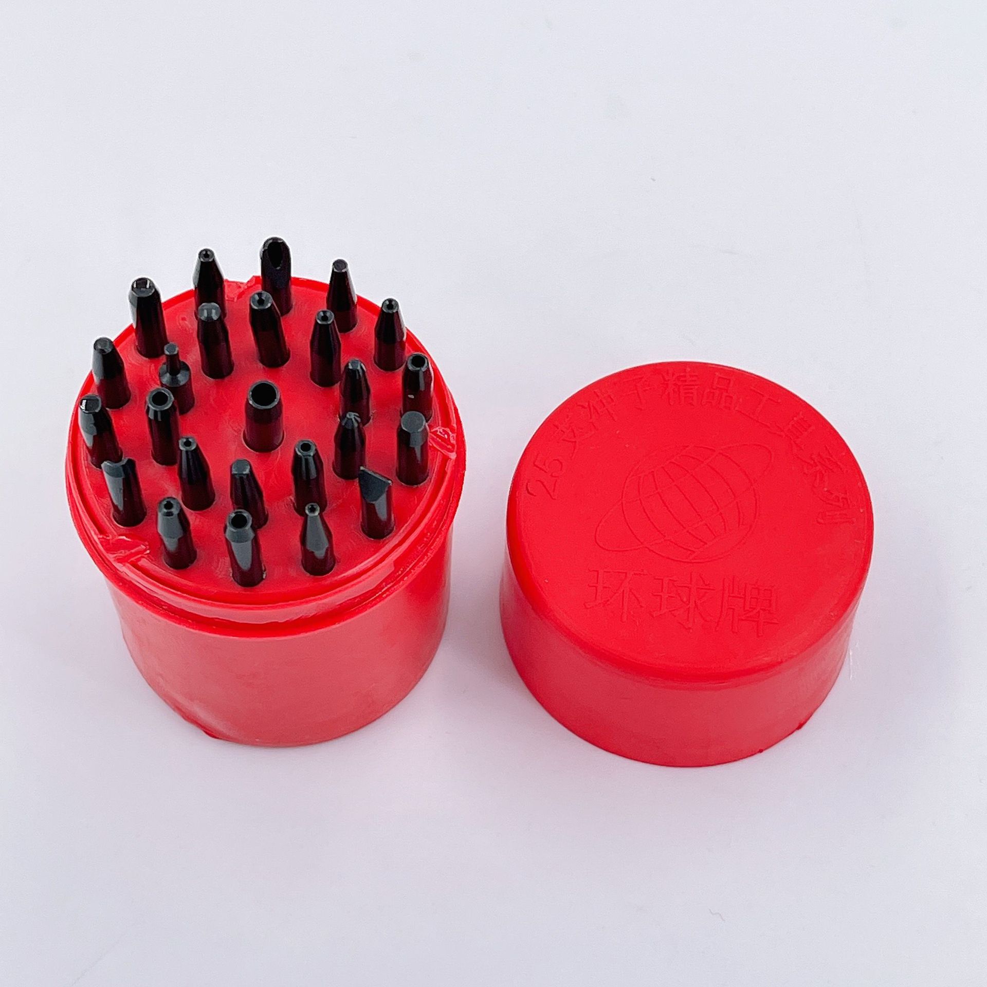 修表工具 25支装针针冲 装针器 皮带打孔 手表钟表装针器 压针器