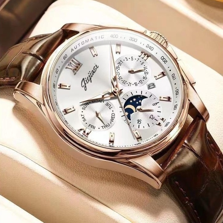 Jiejiasi Brand Men's Watch, Waterproof, Luminous, Calendar, Foreign Trade, Dropshipping, Lightweight, Spring New Product