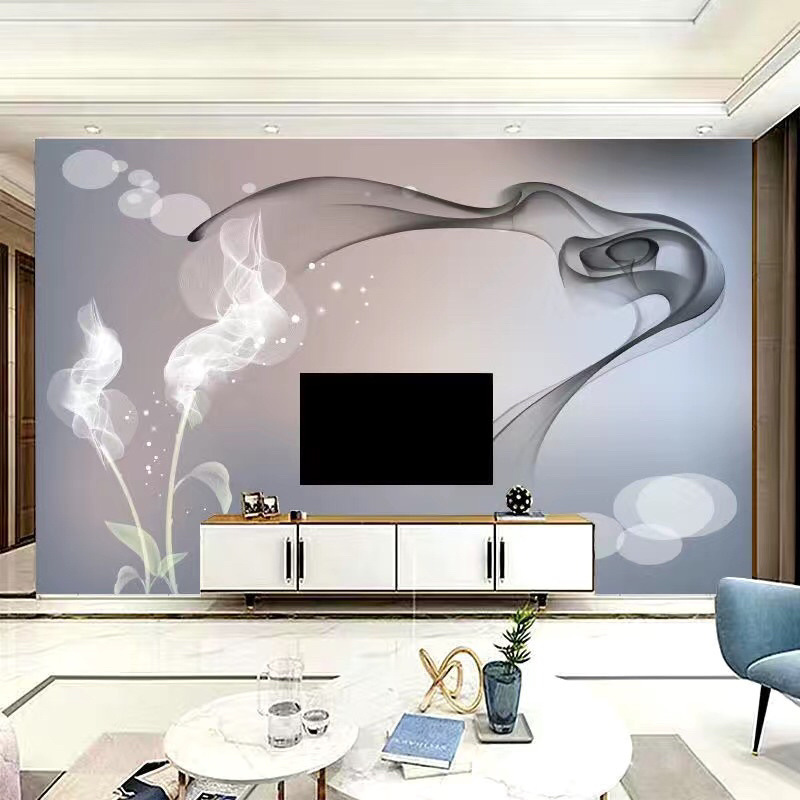立体ステッカーテレビ背景壁壁紙 8D リビングルーム装飾壁布 3D シンプルなソファ映画とテレビの壁紙 5D 壁画|undefined
